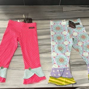 Two pairs of Matilda Jane leggings NWT